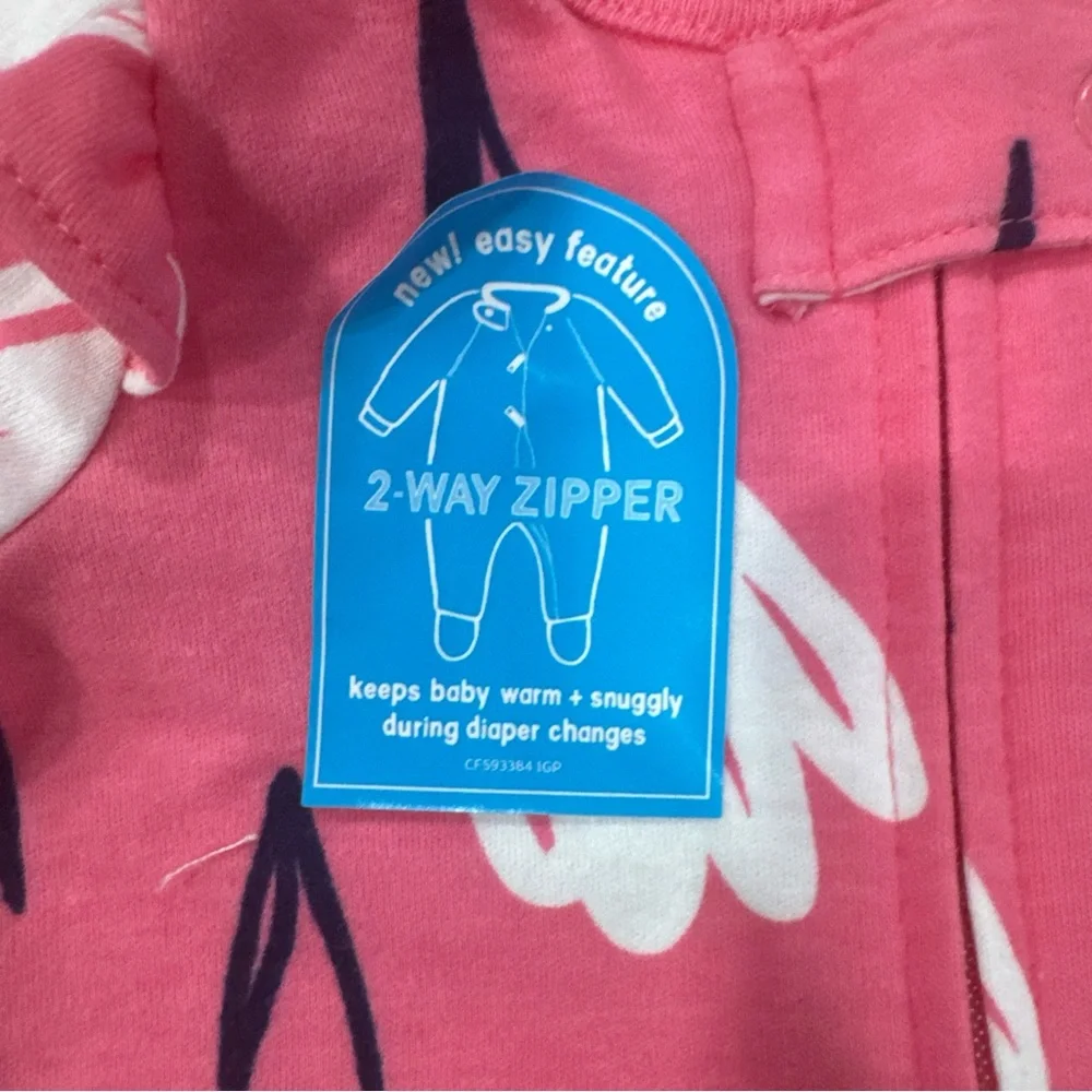 1 Preemie 3 Newborn 4 Piece Baby Girl Clothes Set  Carters And Little me. - Picture 10 of 10